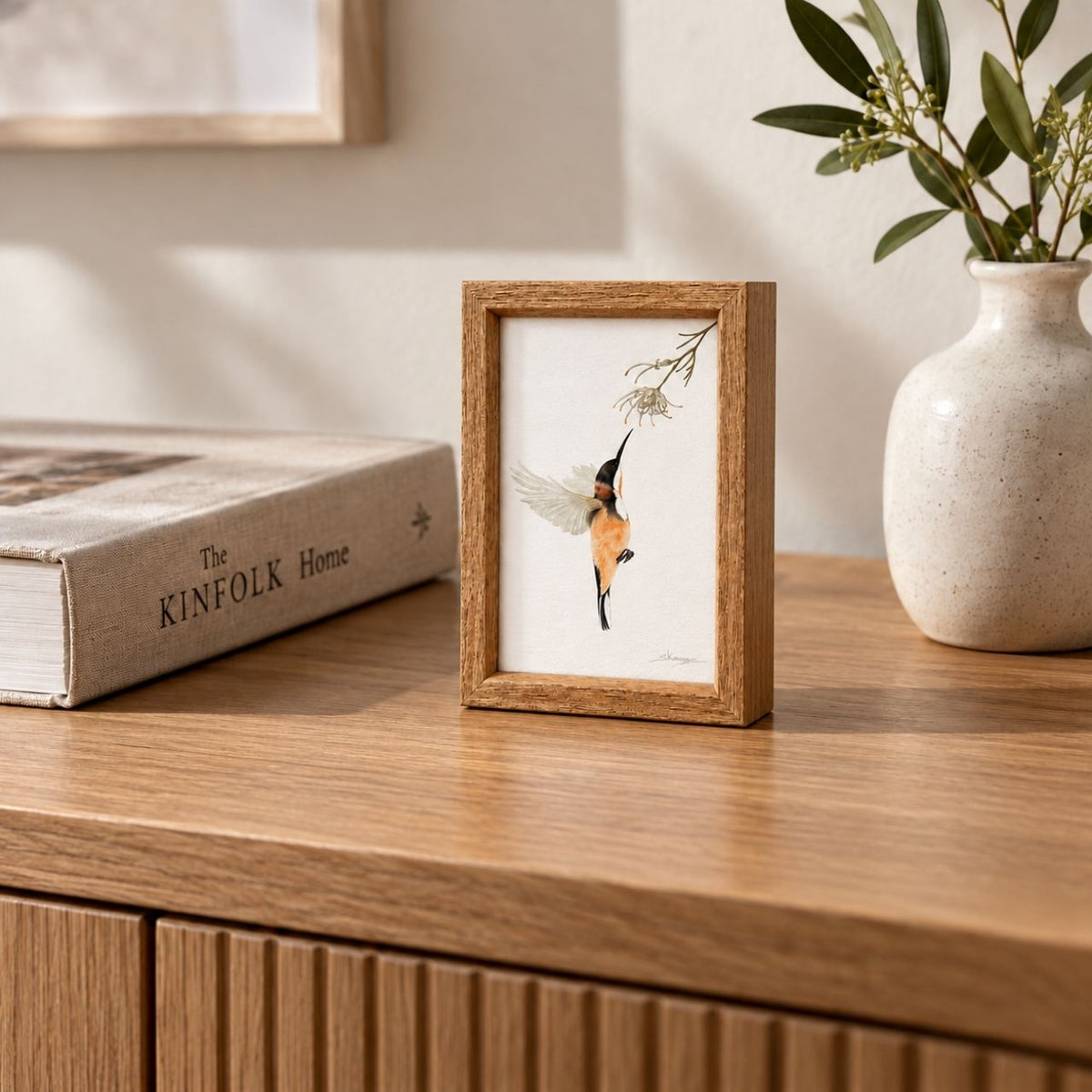 Eastern Spinebill -  Mini Framed Print