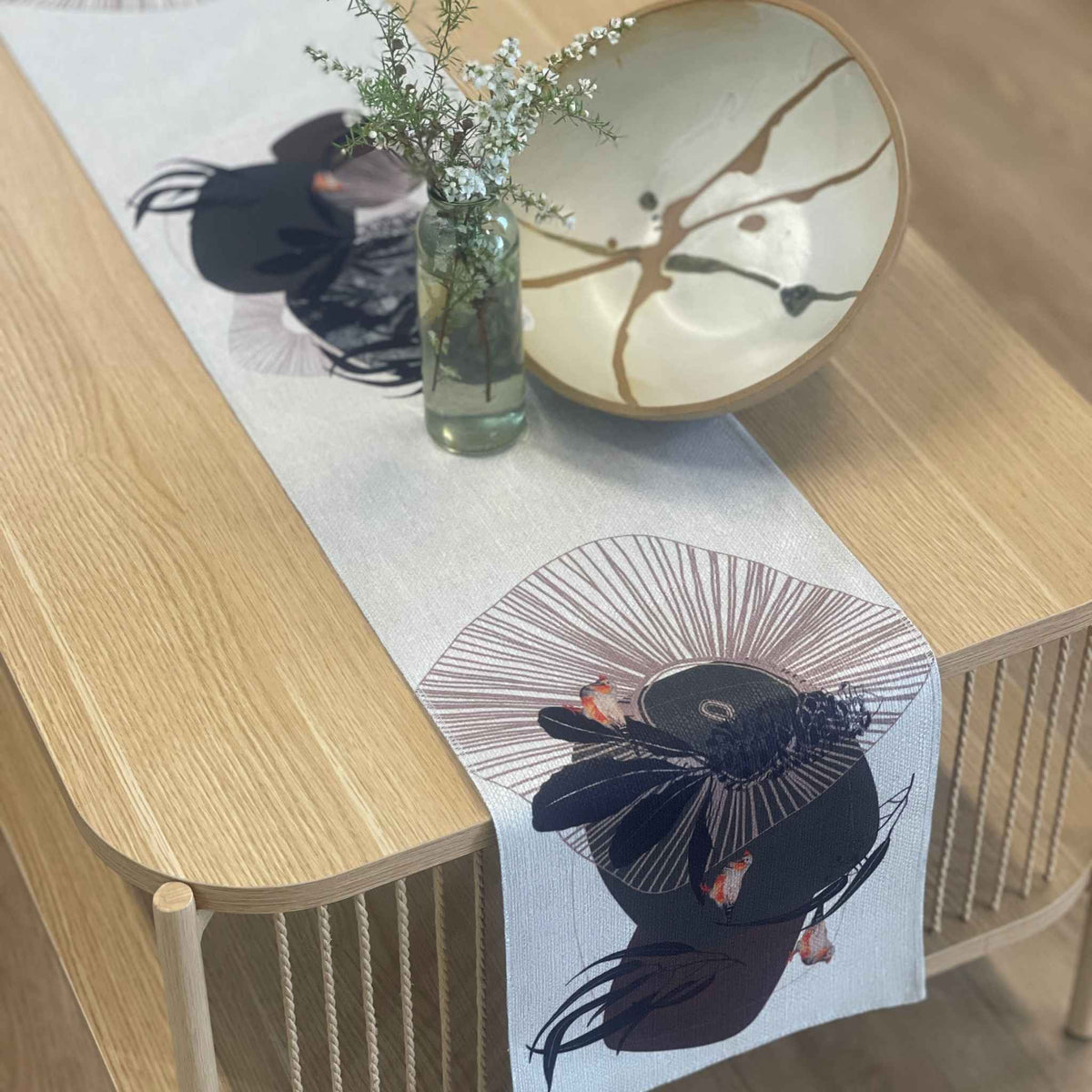 Geo Finch - Table Runner