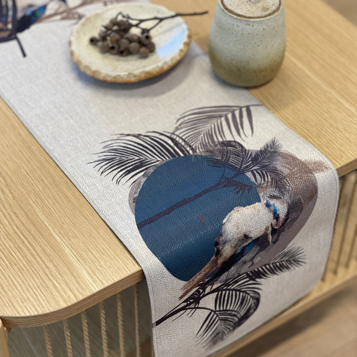 Kookaburra table runner